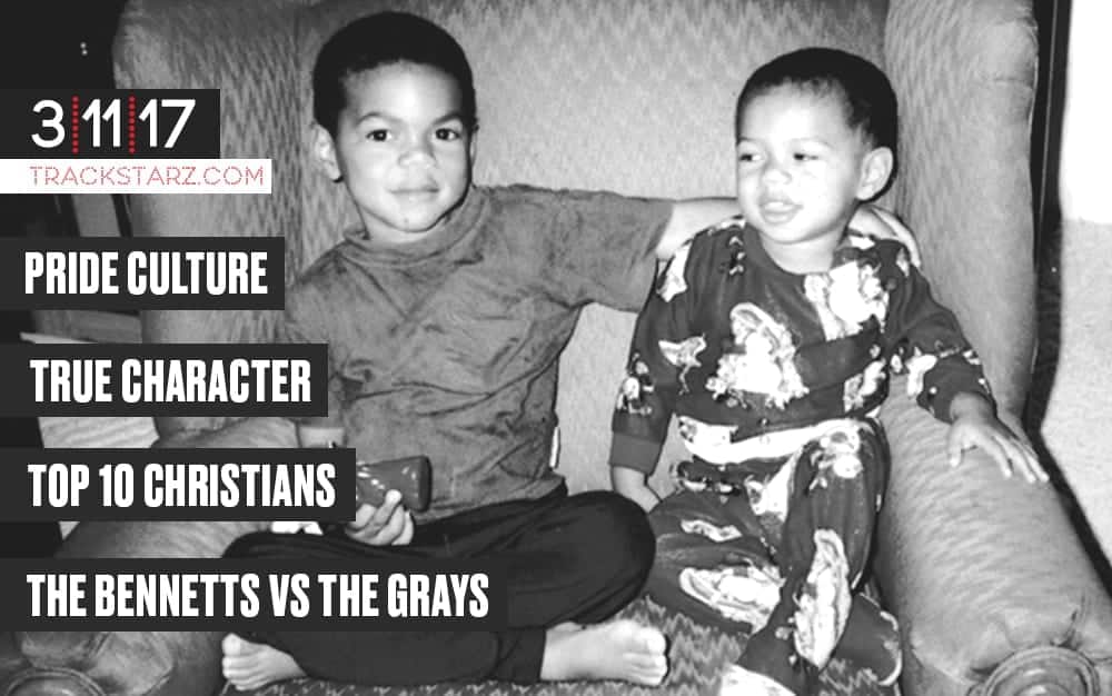 New Podcast!: Pride Culture, True Character, Top 10 Christians, The Bennetts vs the Grays: 3/11/17