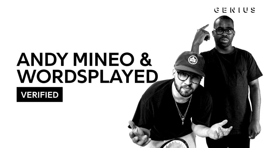 Andy Mineo and Wordsplayed Appear On Genius | @andymineo @wordsplayed @genius