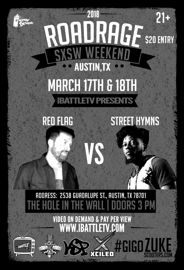 Street Hymns Vs. Red Flag Rap Battle | @streethymns @trackstarz