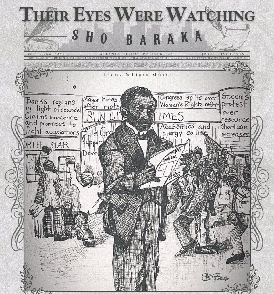 Sho Baraka Returns With New Single “Their Eyes Were Watching” | @amishobaraka @trackstarz