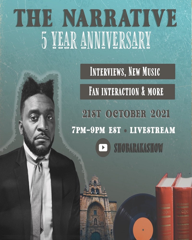 Sho Baraka Celebrates 5 Year Anniversary Of “The Narrative” Album | @amishobaraka @trackstarz