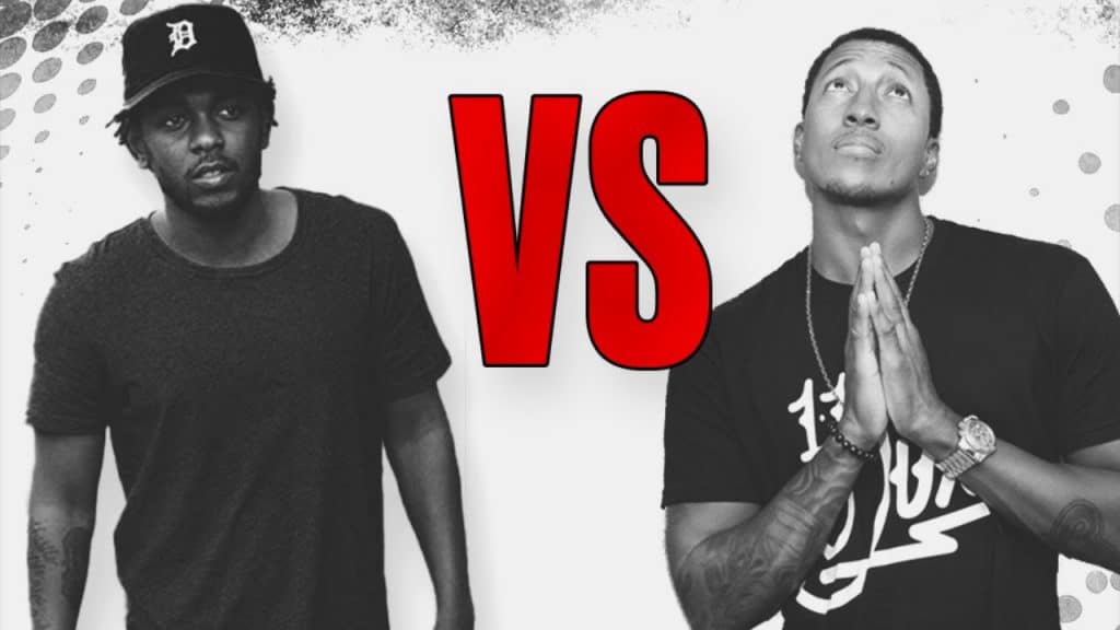 Kendrick Lamar vs Lecrae 3 – line 4 line