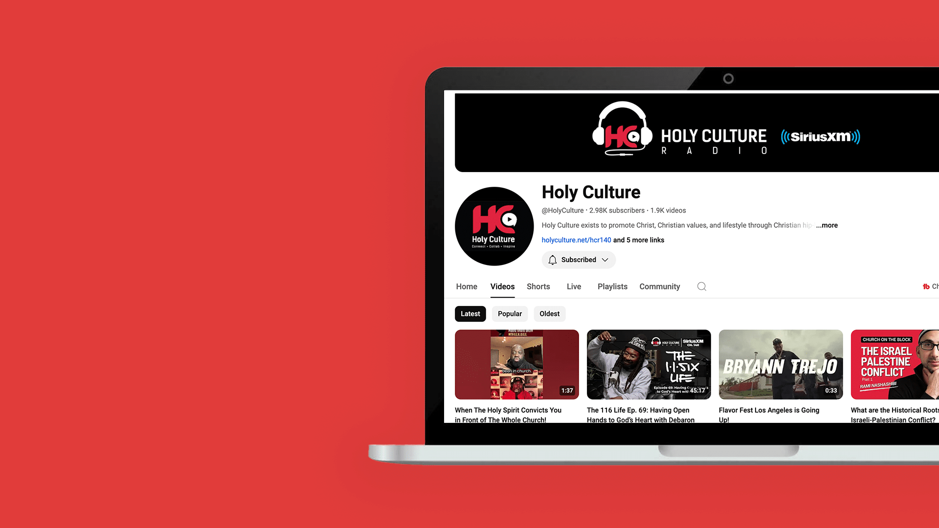 Holy Culture Youtube Success Accelerator