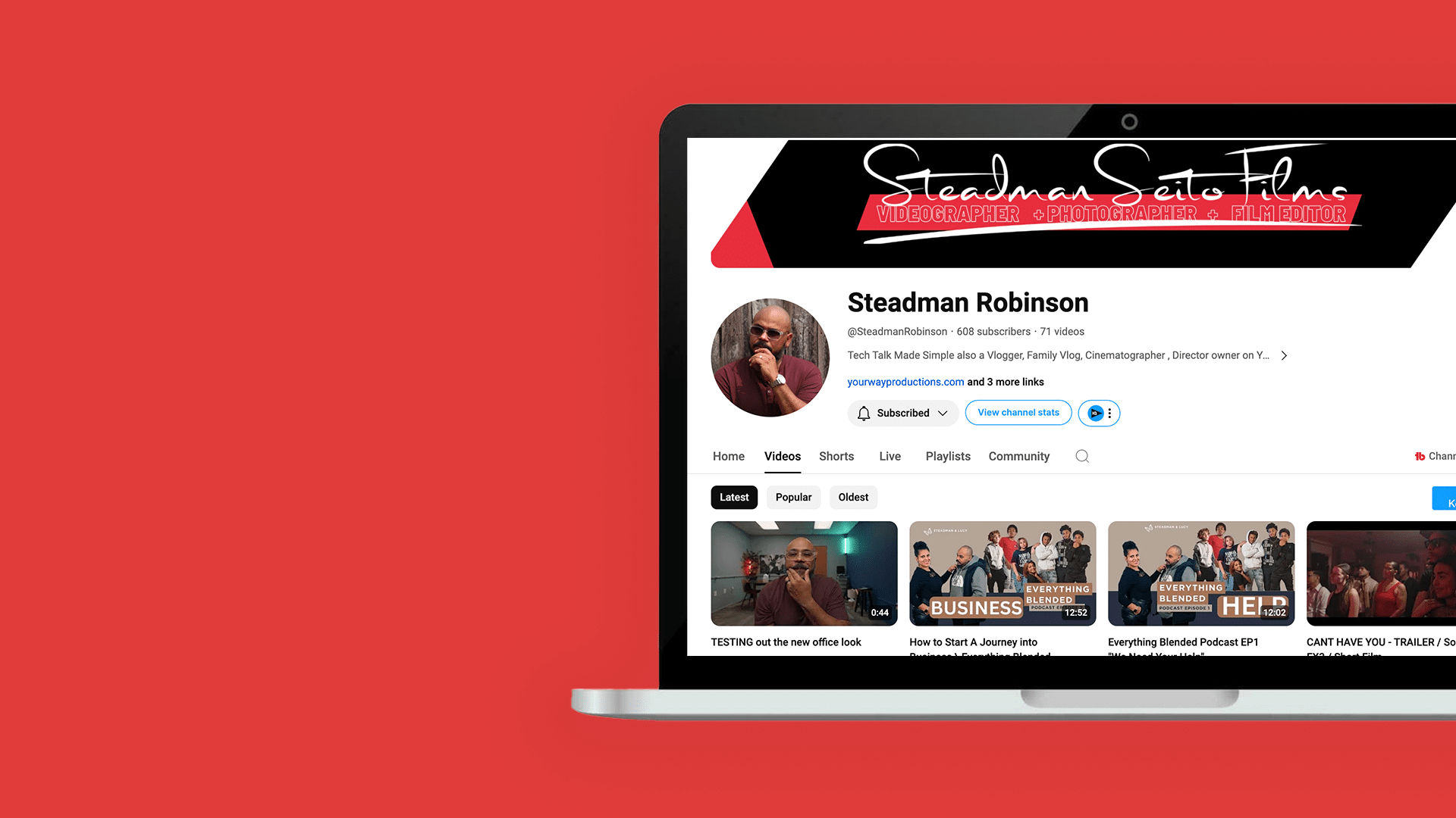 Steadman Robinson Youtube Success Accelerator
